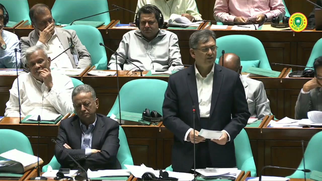 ত্রয়োদশ জাতীয় সংসদের তৃতীয় অধিবেশনে বিএনপি নেতার বক্তব্য