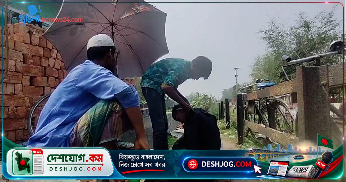 ১৬ বছর বয়সী শিশু আনন্দ: নরসুন্দরের পাশে ছাতা ও বস্তায় বসবাস করে জীবিকা নির্বাহ