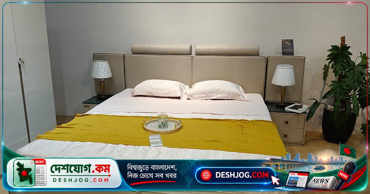 আন্তর্জাতিক কনভেনশন সিটিতে শুরু হয়েছে ২১তম ফার্নিচার মেলা: আলোকিত খাট থেকে গেমিং চেয়ার পর্যন্ত নতুনত্বের প্রদর্শনী