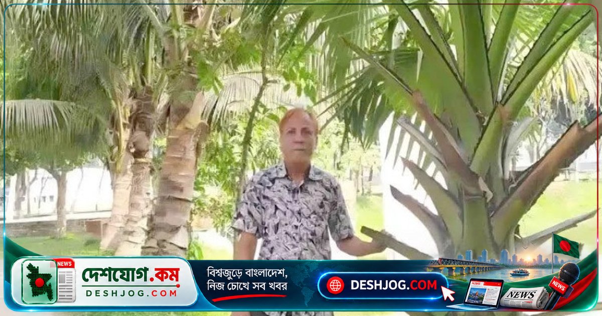 ২৪ বছর ধরে বজ্রপাত রোধে সিরাজগঞ্জের এই দর্জি লাগিয়েছেন ১১ হাজার তালগাছ