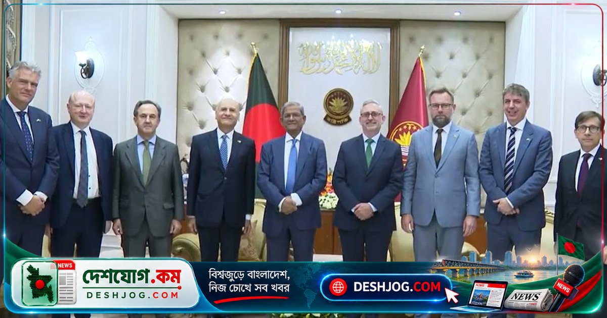 ৭ ইউরোপীয় রাষ্ট্রদূত ও ইইউ প্রতিনিধি: রাষ্ট্রপতি আলমগীরের সঙ্গে সাক্ষাৎে উন্নয়ন ও গণতন্ত্রে সহযোগিতার আহ্বান