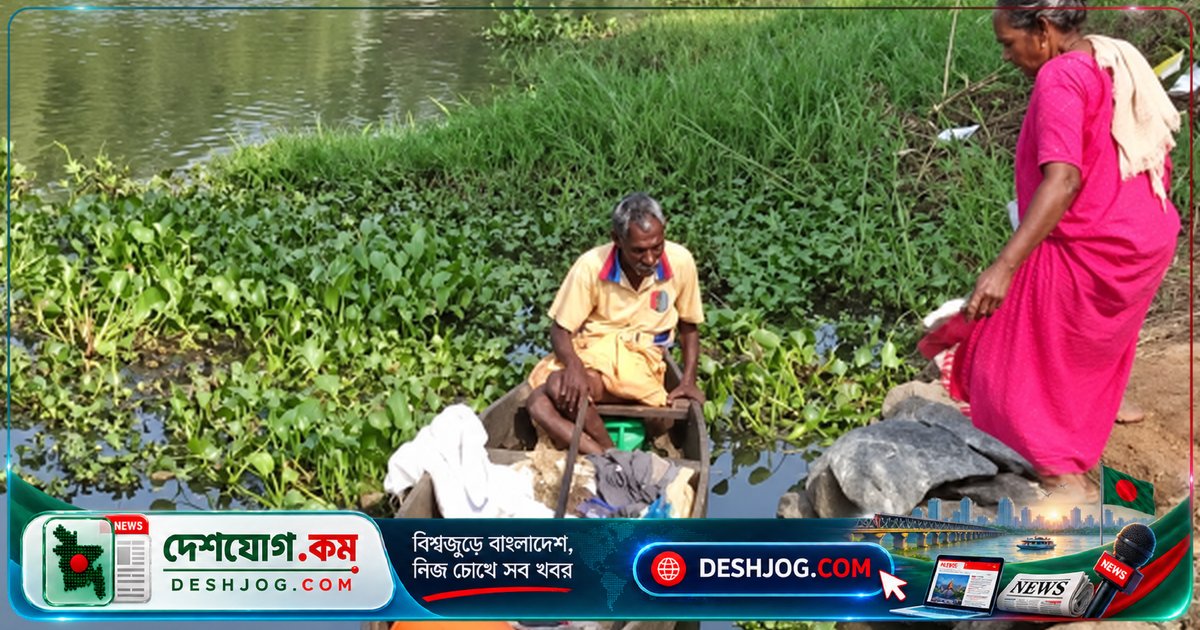 ৭৫ বছর বয়সেও পোলিওর প্রতিবন্ধকতা কাটিয়ে জলাশয়ে প্লাস্টিক সংগ্রহে নিঃস্বার্থ জীবনযাপন করছেন রাজাপ্পন