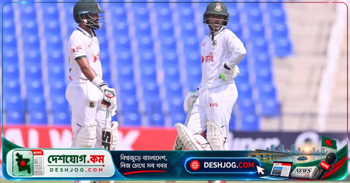 আবুধাবি টেস্টে আফগানিস্তানের মুখোমুখি বাংলাদেশের প্রথম ইনিংস ৩৪৭ রানে শেষ