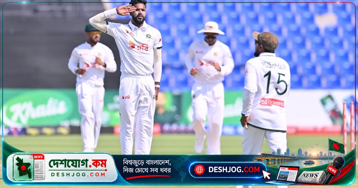 আবুধাবি টেস্টে ৭ উইকেটের লড়াই: বাংলাদেশের চ্যালেঞ্জ আফগানিস্তানের বিপক্ষে ৩৪৭ রানের লক্ষ্য