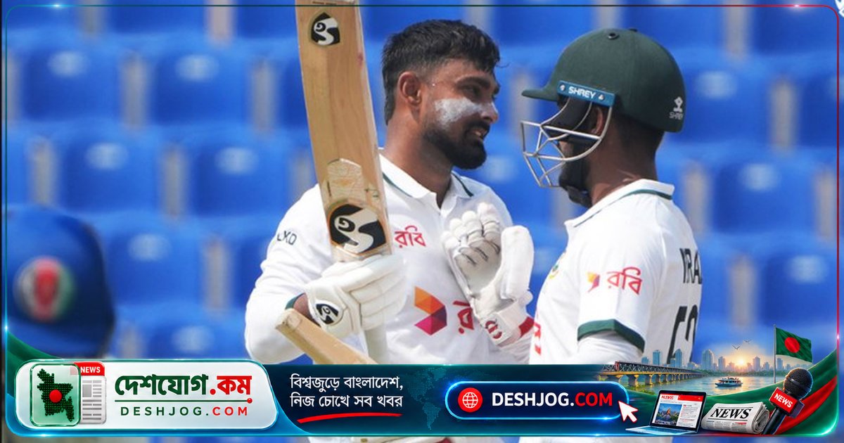 আবুধাবি টেস্টে ৭ উইকেটের ব্যবধানে জয়ের লড়াই: বাংলাদেশের চাপে আফগানিস্তান ৪৭৯ রানের লক্ষ্যে চাপা