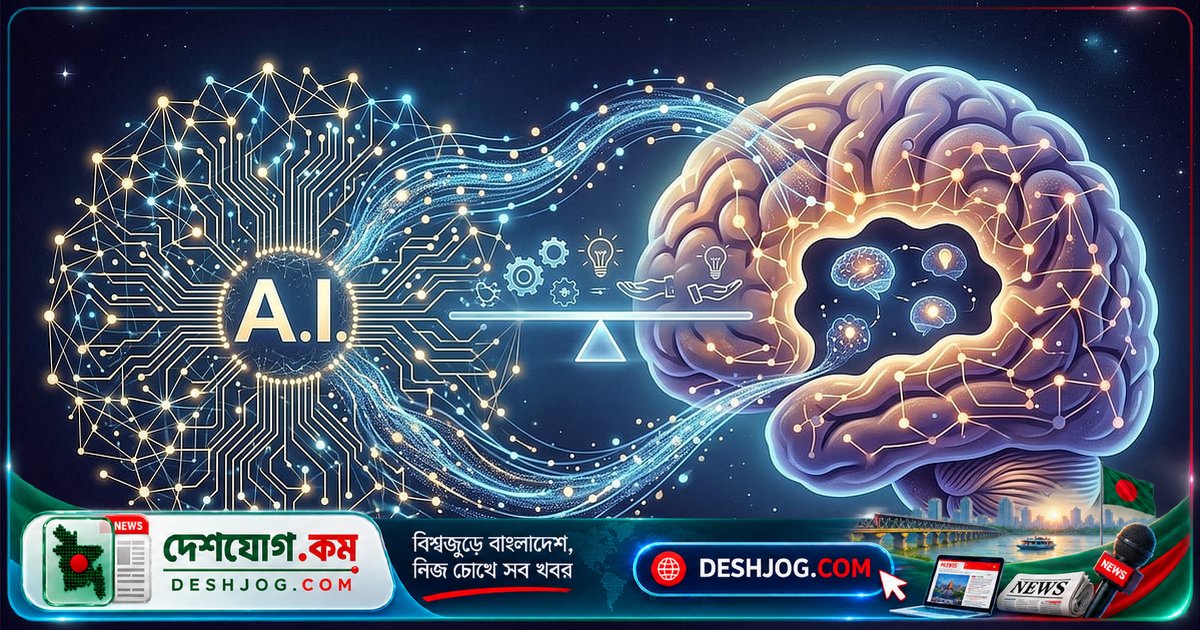 এআই আমাদের চিন্তা-চেতনা কতটুকু দখল করছে? কগনিটিভ অফলোডিং-এর গভীর প্রভাব