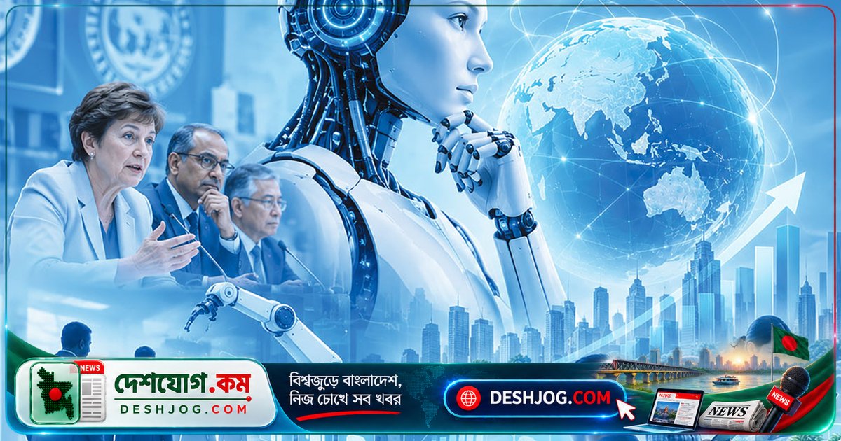এআই প্রবৃদ্ধি বাড়াচ্ছে, কিন্তু ৬০% চাকরি বিপদে: বিশ্ব অর্থনীতির নেতাদের উদ্বেগ