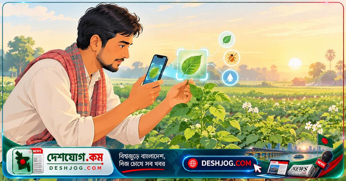 এআই কৃষকদের সহায়ক: বগুড়ার আলুচাষী দেখলেন কীভাবে যন্ত্রদৃষ্টি রোগ চিনে দিতে পারে