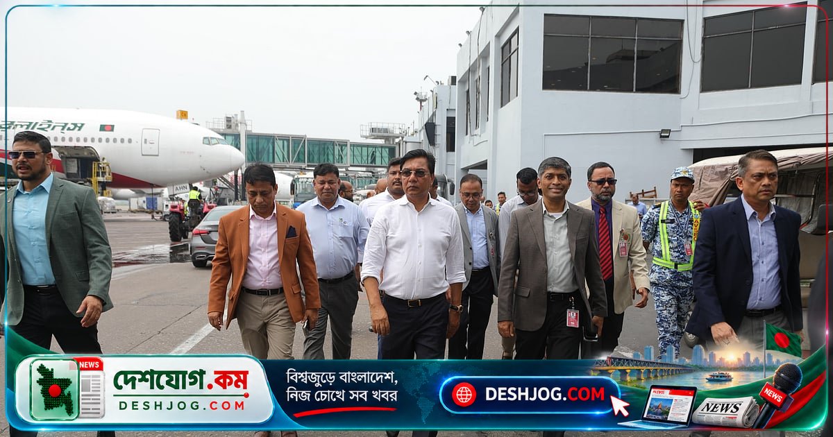 ব্যাগেজ খালাসে দ্রুততা নিশ্চিত করতে বিমানমন্ত্রী পরিদর্শন: শাহজালাল বিমানবন্দরে সার্বিক তদারকি