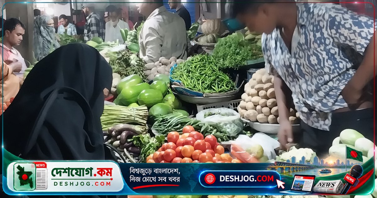আখাউড়ায় শীতকালীন সবজির সরবরাহ বাড়ায় দামে স্বস্তি, ক্রেতাদের আনন্দ