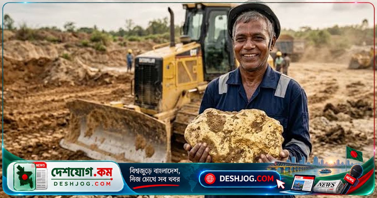 যুক্তরাষ্ট্রের আলাস্কা খনিতে বুলডোজার দিয়ে মাটি সরানোর সময় পাওয়া ৯ কেজি ওজনের বিরল সোনার পিণ্ডের গল্প