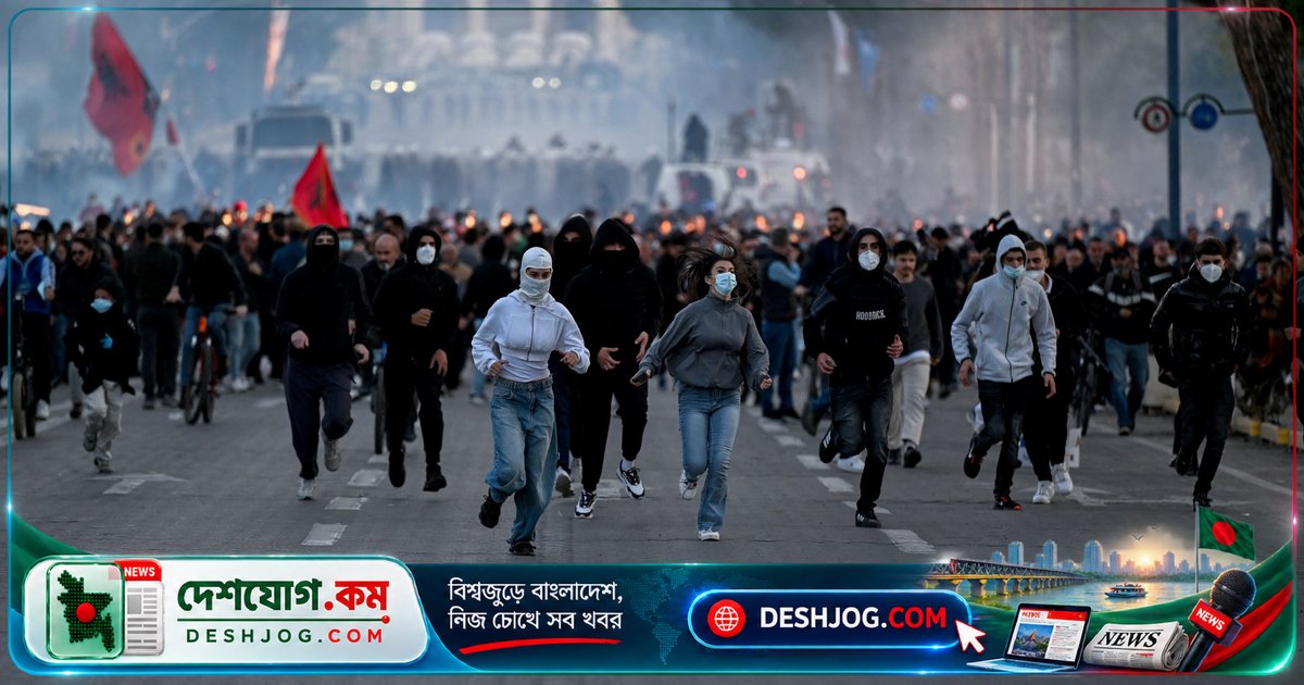 বিদেশি হাতের দায়ে অভিযোগ: আলবেনিয়ার প্রধানমন্ত্রী শিক্ষার্থী প্রতিবাদকে ‘অশান্তির মূল’ বলে দাবি
