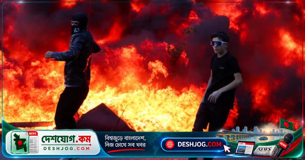 আলবেনিয়ার রাজধানীতে সহিংস শিক্ষার্থী বিক্ষোভ: প্রধানমন্ত্রী পদত্যাগের দাবি ও মন্ত্রণালয় জ্বালানো