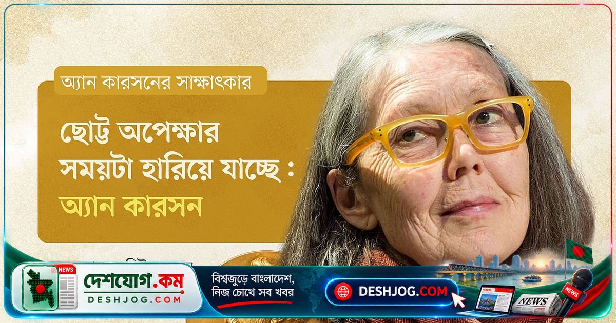 অ্যান কারসনের সাহিত্যিক বিশ্বে 'ভুল' ও 'ভদ্রতা'র গভীর সংকেত: 'রং নর্মা'র গল্প