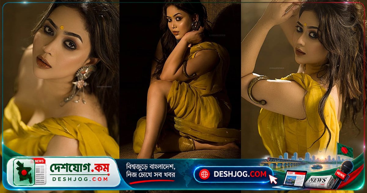 লাস্যময়ী হলুদ বরণে আশনা হাবিব ভাবনা: 'প্রিয় রঙের কারণে হলুদ পোশাক পরলাম'
