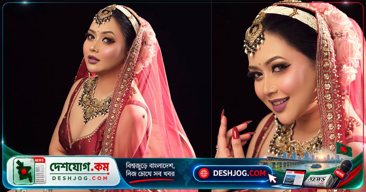 আশনা হাবিব ভাবনার পূজার সাজে ধরা দিলো ঐতিহ্য ও আধুনিকতার মিশ্রণ