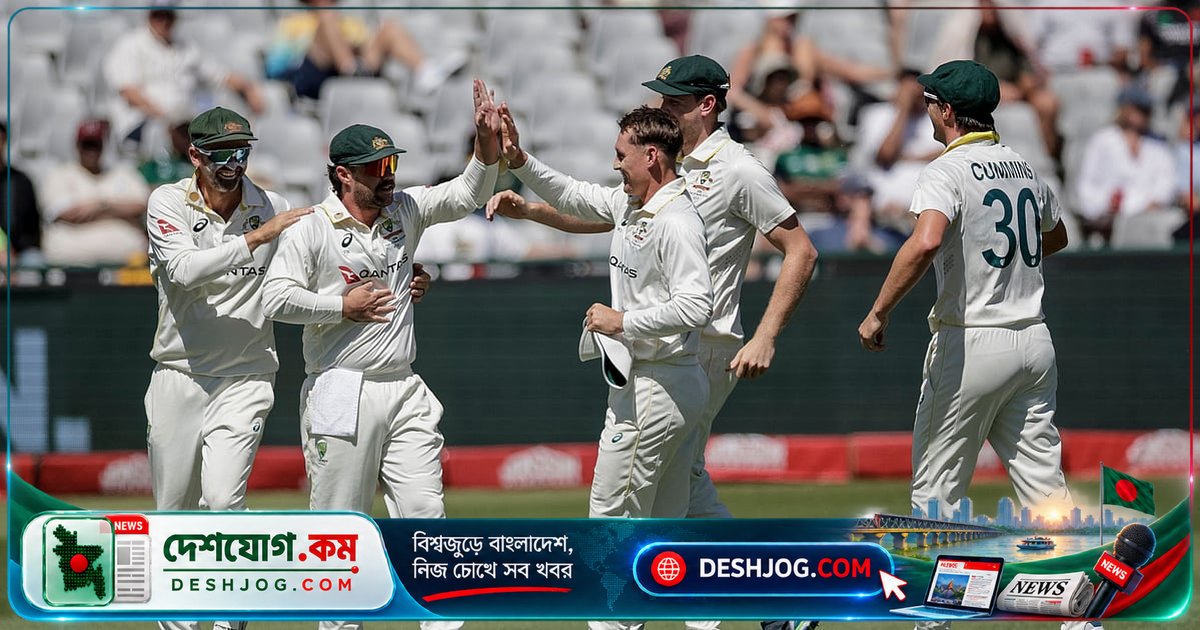 কেপটাউন টেস্টে ইংলিসের সেঞ্চুরি নিয়ে অস্ট্রেলিয়া ১০০ রানের লিডে দৃঢ়