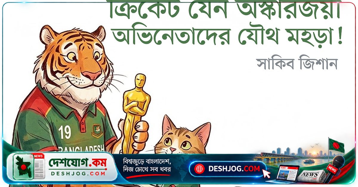 বাংলাদেশ-আফগান ক্রিকেট ম্যাচে অভিনয় শিল্পীরা অস্কার জিতেছে কি?