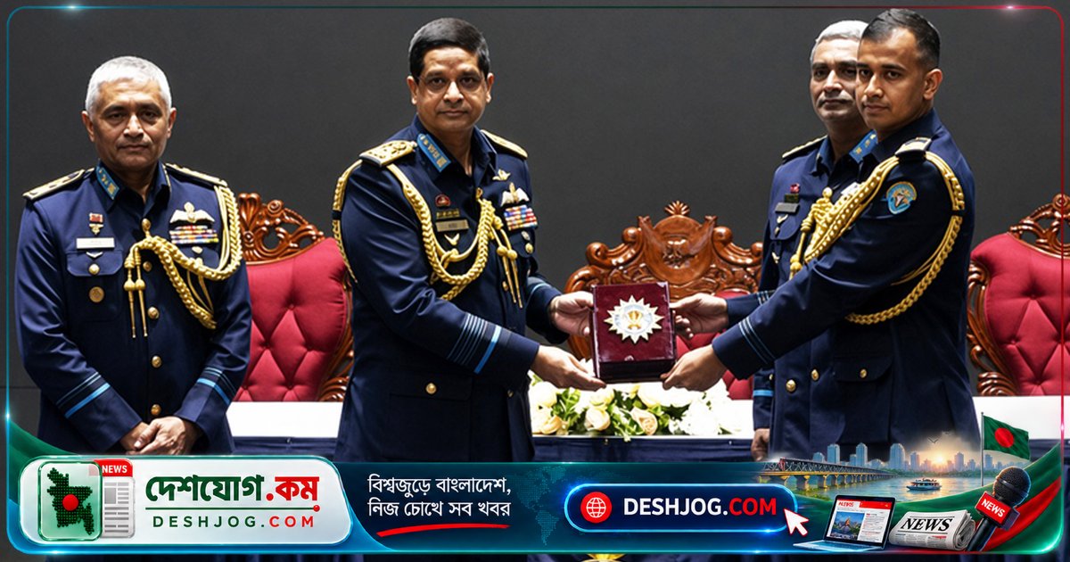 বিমান বাহিনী একাডেমিতে ওসমানী স্বর্ণপদক লাভকারী কর্মকর্তাদের উদ্বোধনী অনুষ্ঠানে প্রধানমন্ত্রী উপস্থিত