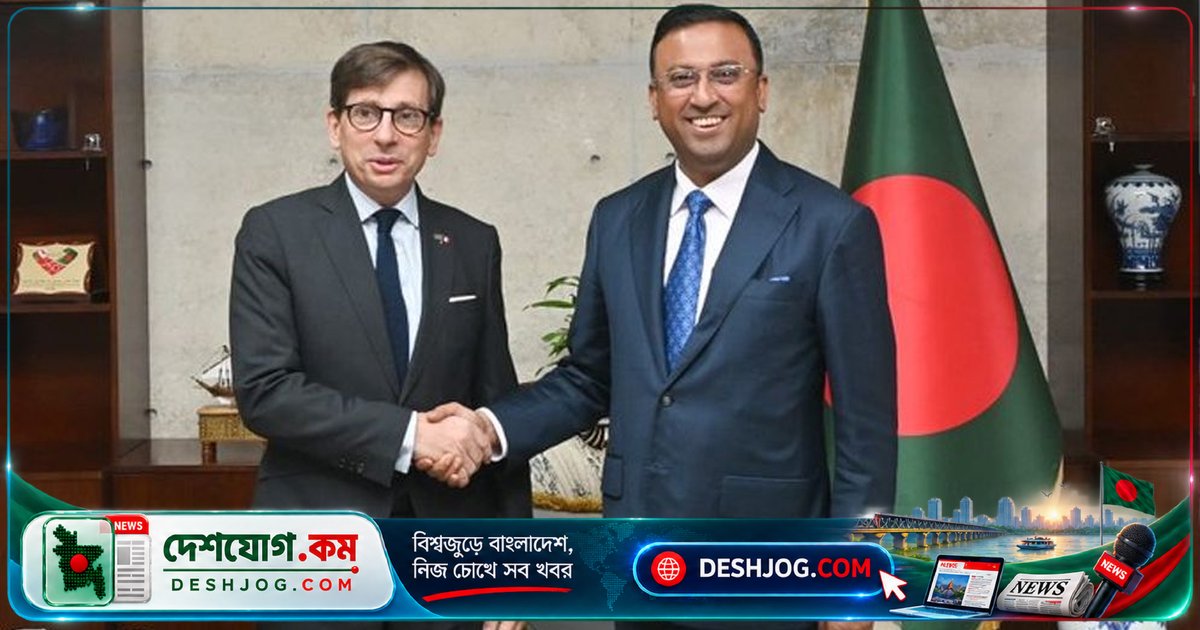 ফ্রান্সের রাষ্ট্রদূতের সঙ্গে পররাষ্ট্র প্রতিমন্ত্রী জোরালো আলোচনা: ১৩ লাখ রোহিঙ্গার প্রত্যাবাসন ও বিনিয়োগে ফরাসি সহযোগিতা