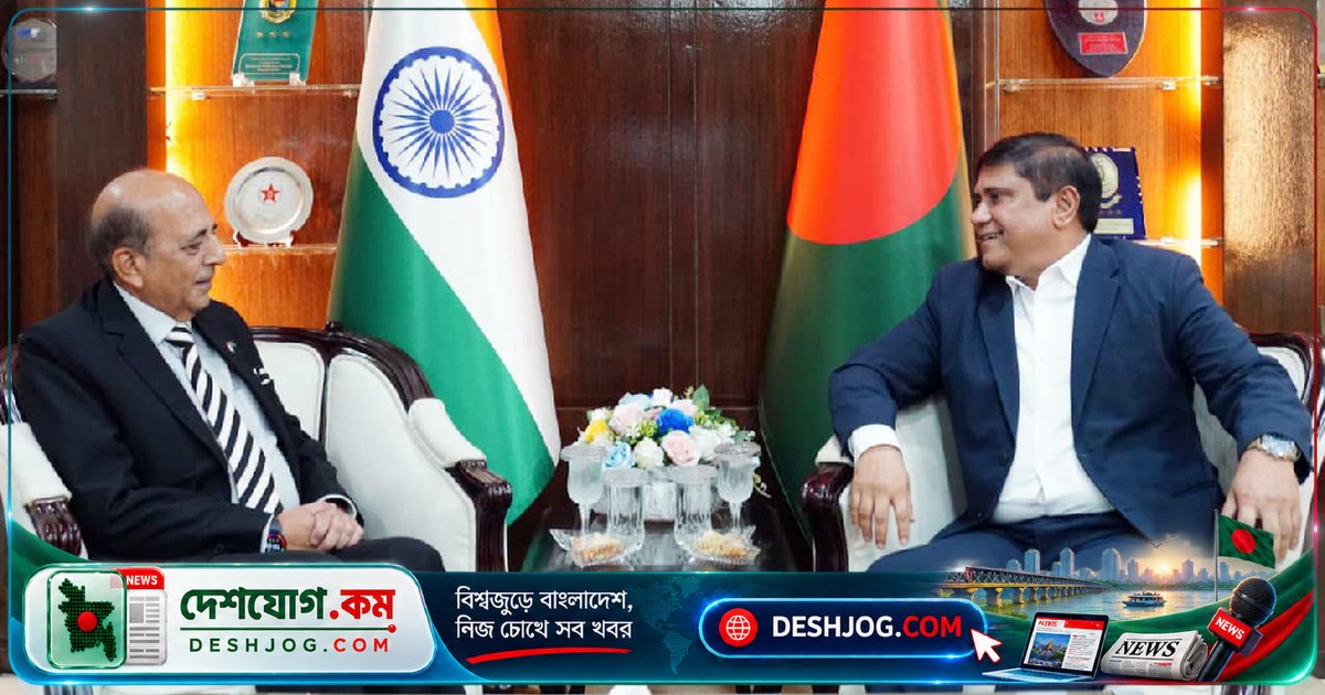বাংলাদেশ-ভারত: সামরিক সহযোগিতা ও ডেঙ্গু ব্যবস্থাপনায় আলোচনা প্রধানমন্ত্রীর প্রতিরক্ষা উপদেষ্টা ও ভারতীয় হাইকমিশনারের বৈঠকে