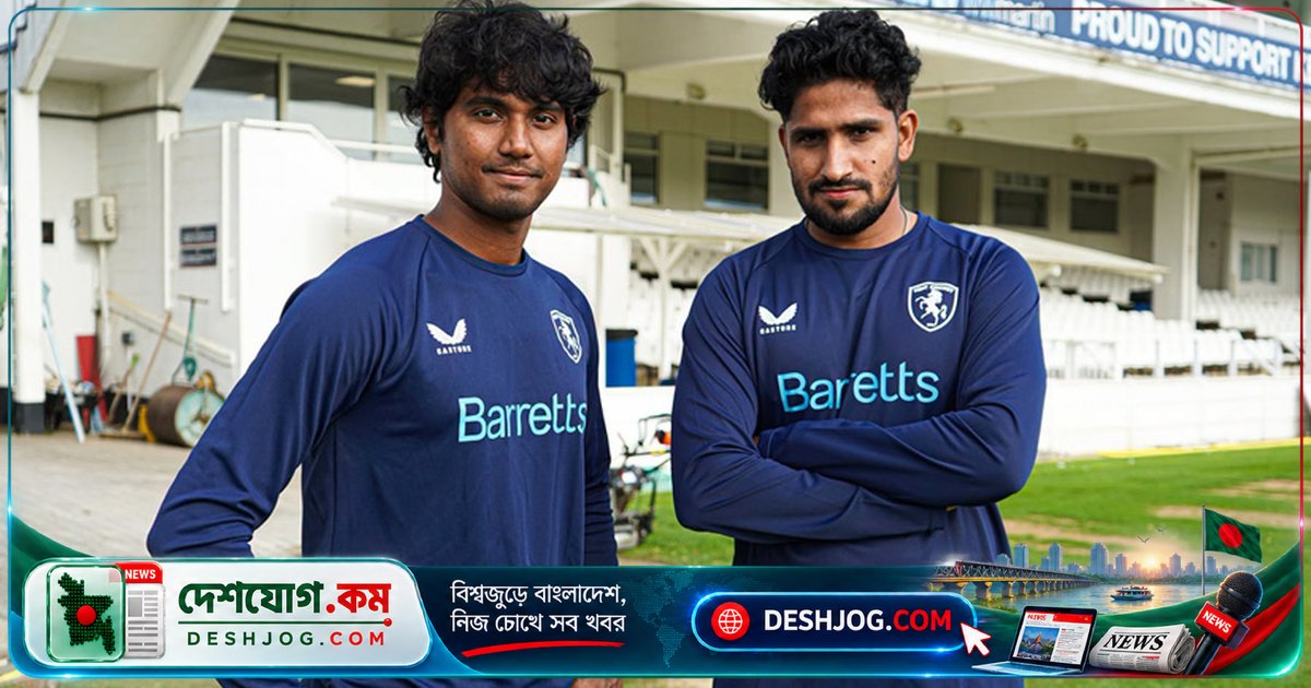 ইংলিশ কাউন্টি ক্রিকেটে বাংলাদেশের দু’পেসার একই ম্যাচে চার উইকেট: অভিষেক খালেদের দাপট!