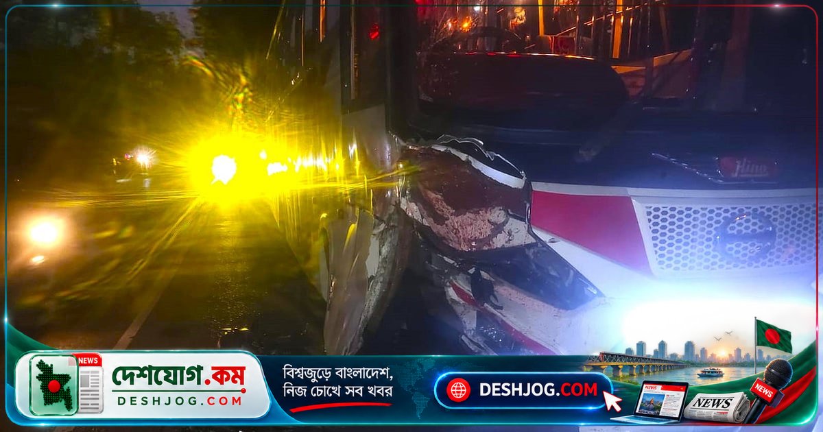 বরিশালের মহাসড়কে বাসের ধাক্কায় তিন ১৪ বছর বয়সী ছাত্রের প্রাণহানি