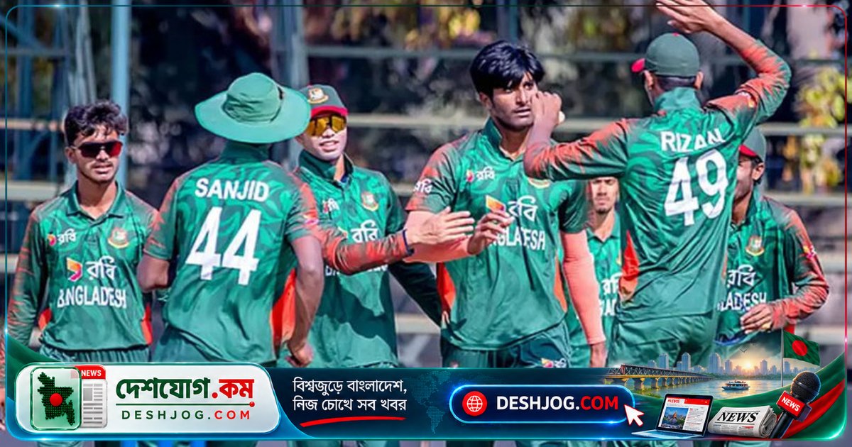 আফগানিস্তান অনূর্ধ্ব-১৯ দলের বিপক্ষে বাংলাদেশ অনূর্ধ্ব-১৯ দলের ৫ ম্যাচের সিরিজে ঘোষিত ১৫ সদস্যের দল: ফয়সাল অধিনায়ক
