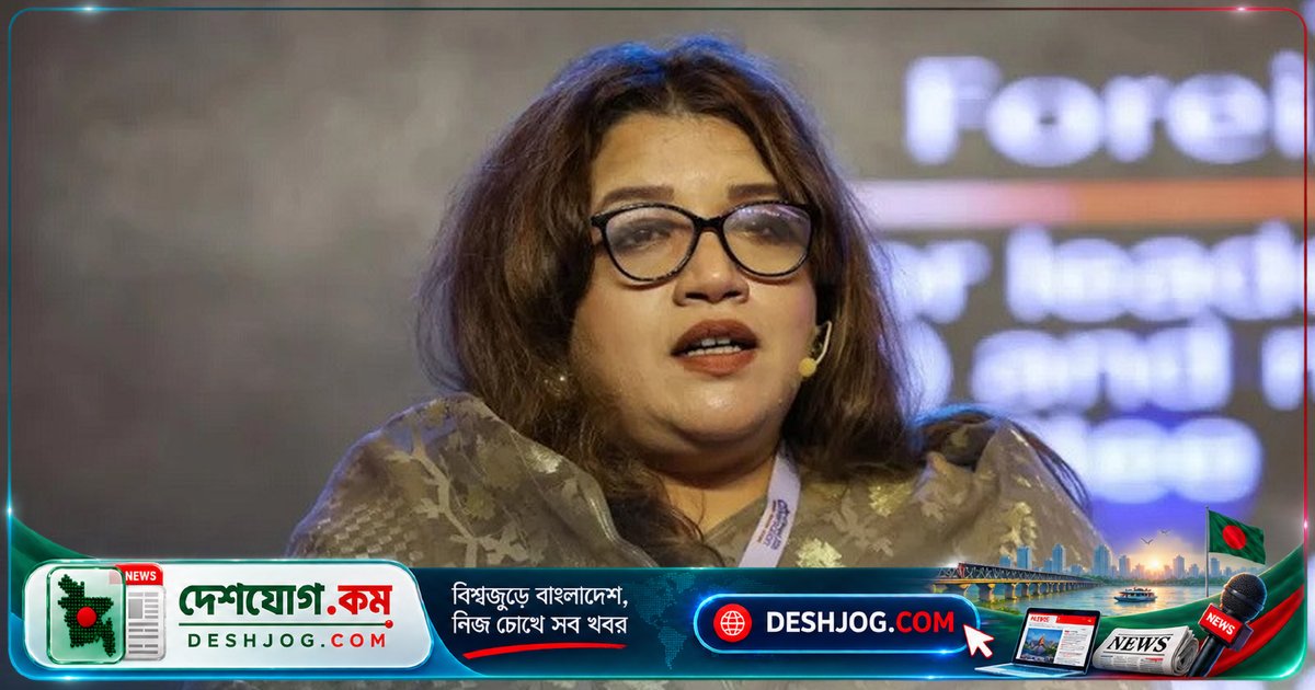 বাংলাদেশের পররাষ্ট্রনীতিতে জনগণের স্বার্থ সর্বোচ্চ: শামা ওবায়েদের সতর্ক বার্তা