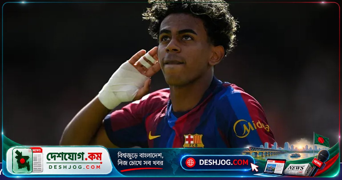লামিনে ইয়ামালের দুটি গোলে বার্সা ভালেনসিয়াকে ৫-০ ব্যবধানে পরাজিত করে লা লিগার শীর্ষে দৃঢ় হচ্ছে