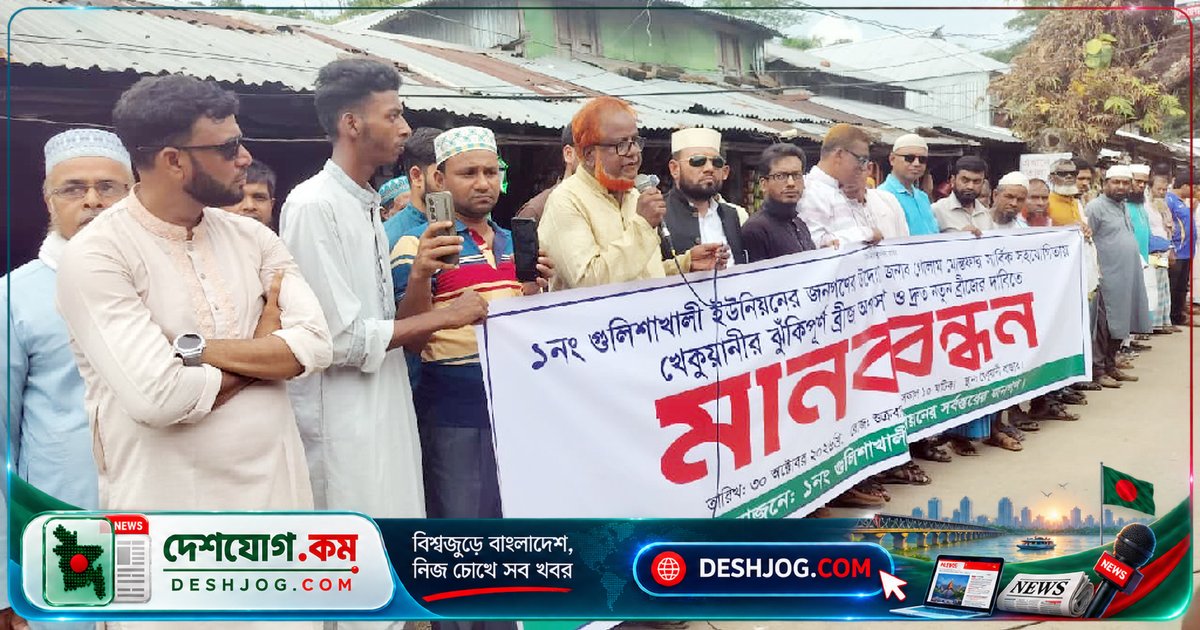 বরগুনার আমতলীতে ঝুঁকিপূর্ণ সেতুতে পড়ছে ৫০ হাজার মানুষের ভোগান্তি, গার্ডার সেতু দাবি