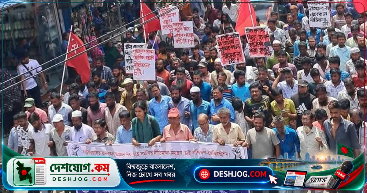 বরিশালে ব্যাটারিচালিত যানবাহন শ্রমিকদের ১৩ বছরের দীর্ঘ সংগ্রামে আট দফা দাবি: সরকারকে নীতিমালা প্রণয়ন করতে বলা হয়