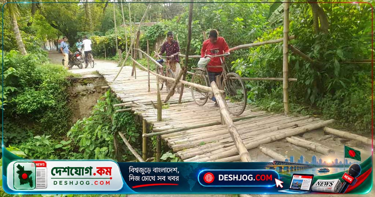 বেগবতী নদীর ভেঙে পড়া ব্রিজের মেরামতে এক বছর বিতর্কিত অপেক্ষা: ছয় গ্রামের মানুষের যাতায়াতের দুরবস্থা