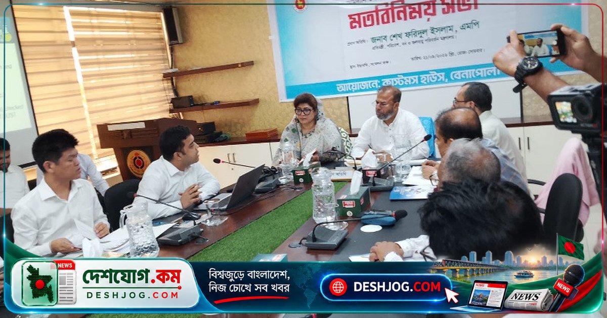 বেনাপোল বন্দরে রাজস্ব আদায়ে সতর্কতা: প্রতিমন্ত্রী শেখ ফরিদুল ইসলামের সতর্কবার্তা ও বৃক্ষরোপণ উদ্যোগ