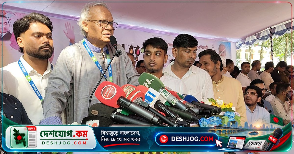 বিরোধী দলের লং মার্চের পিছনে সরকারের হাত থাকতে পারে: বিএনপি নেতা রিজভীর অভিযোগ
