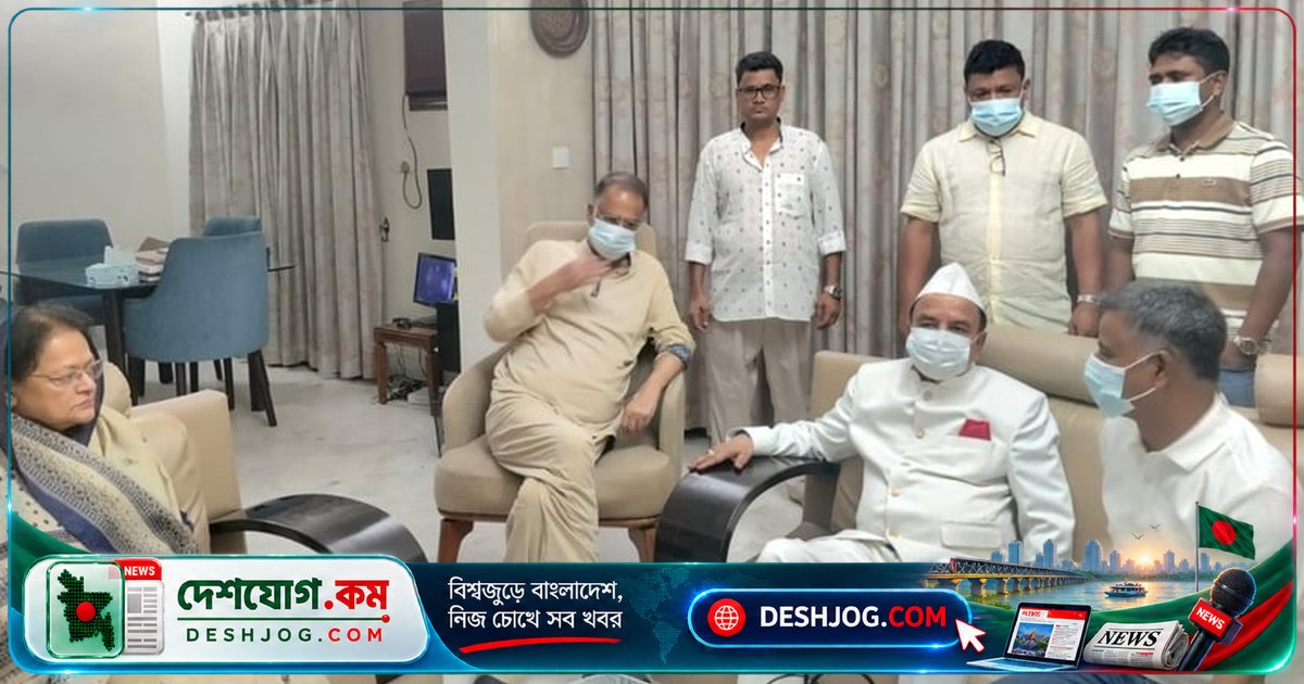 বিএনপির জ্বালানিমন্ত্রী টুকুর বাসায় গয়েশ্বর চন্দ্র রায়ের সাক্ষাত: শারীরিক অবস্থা সম্পর্কে জিজ্ঞাসা