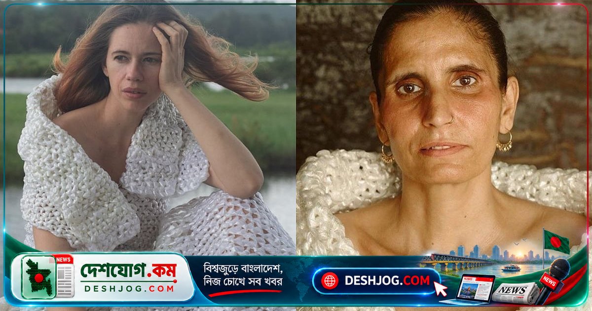 ফেলে দেওয়া প্লাস্টিকের প্যাকেটেই তৈরি হলো বলিউড তারকার অভিনব পোশাক, যার গল্প মায়ের প্রতি ভালোবাসায়