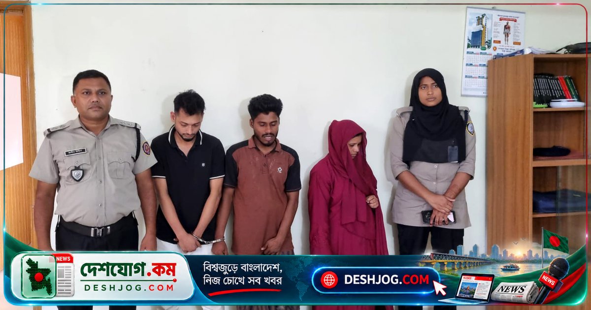 বরিশালে মাদক আস্তানায় অভিযানে এএসআই টিনের চাল দিয়ে পালানোর চেষ্টা, চারজন আটক