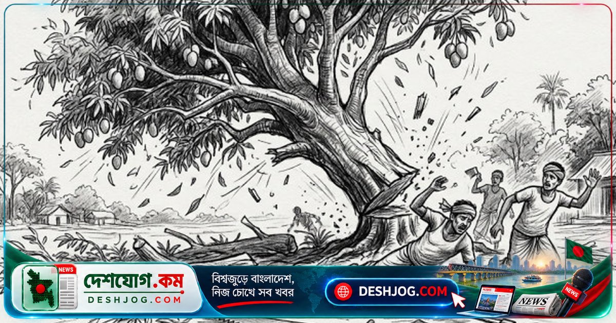 বরিশালের গাছ কাটা শ্রমিকের মৃত্যু: গাছের নিচে চাপা পড়ায় নিহত ৪৫ বছর বয়সী আব্দুস সালাম