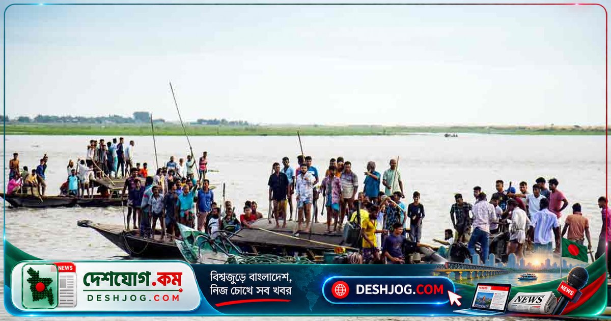 ব্রহ্মপুত্রের বালু উত্তোলন বন্ধে গ্রামবাসীর প্রতিবাদ: ড্রেজার আটক, জরিমানা পেল মালিকরা