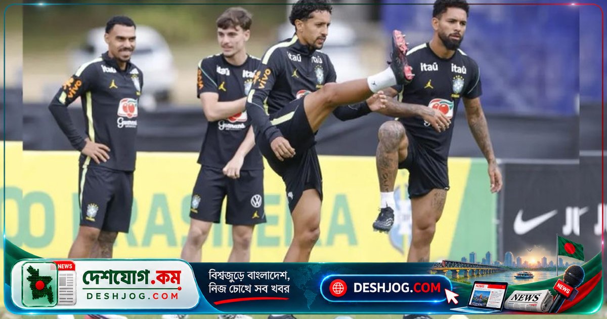 অস্ট্রেলিয়া মোকাবেলায় ব্রাজিলের নতুন একাদশে রাফিনহা ‘ফলস নাইন’ ভূমিকায়, ৫জন বাইরে!