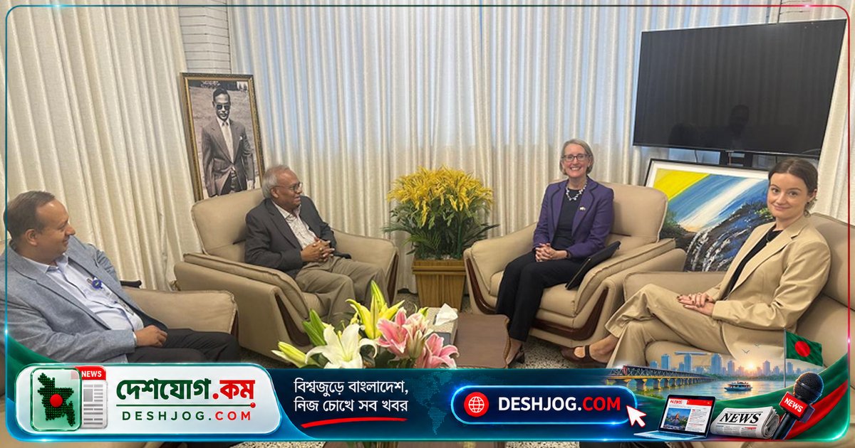 ব্রিটিশ হাইকমিশনার সারাহ কুক বিএনপি নেতা রিজভীর সঙ্গে গুলশান কার্যালয়ে সাক্ষাৎ