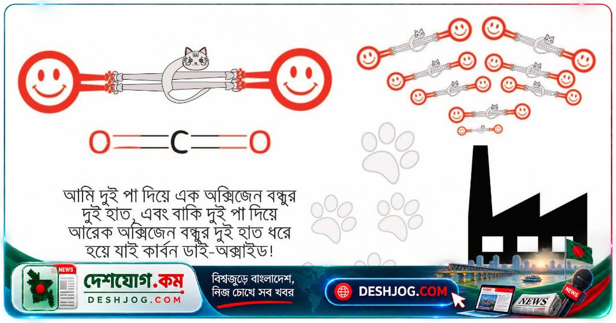 কার্বন ফুটপ্রিন্ট কীভাবে পৃথিবীর তাপমাত্রা নিয়ন্ত্রণ করে? বিজ্ঞানী কাজী ফারহান হোসেনের বিড়ালের গল্পে বুঝিয়ে দিলেন