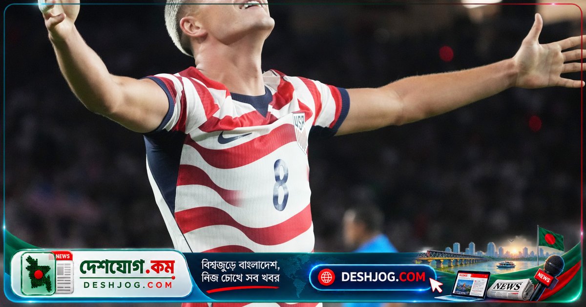 ১৭ বছর বয়সেই আন্তর্জাতিক গোলের নতুন রেকর্ড: ম্যানসিটি যুবক সুলিভান আমেরিকা-মেক্সিকো ম্যাচে দু’টি গোল করলেন
