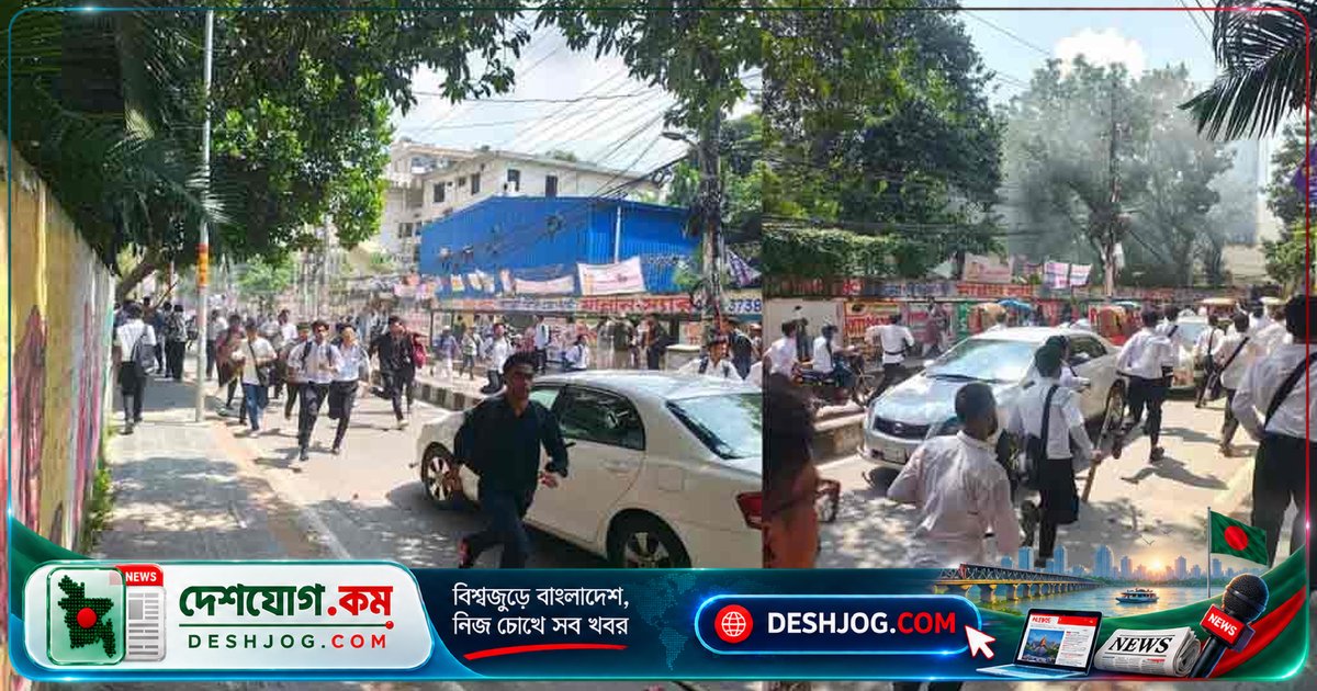 ঢাকা সেন্ট্রাল ইউনিভার্সিটিতে নতুন ভিসি নিয়োগ প্রতিবাদে শিক্ষার্থীরা সড়ক অবরোধ, আইডিয়াল-ঢাকা কলেজের শিক্ষার্থীদের সংঘর্ষে পুলিশের তৎপরতা
