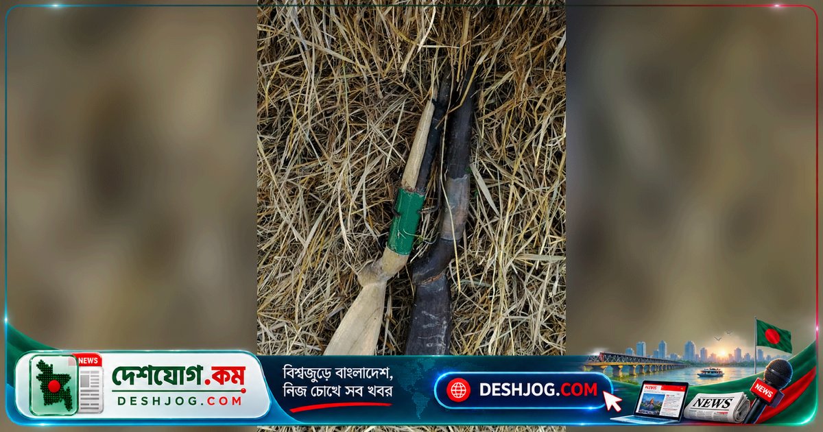 চট্টগ্রামের পাহাড়ে ফেলে রাখা দুটি বন্দুক জব্দ: পুলিশের তদন্ত চলছে