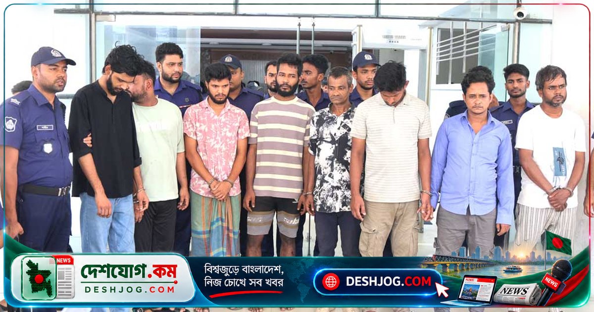 চট্টগ্রামে সন্ত্রাসী নাম ব্যবহার করে চাঁদাবাজি: পুলিশ গ্রেপ্তার ৭, উদ্ধার ৪ ফোন ও অস্ত্র