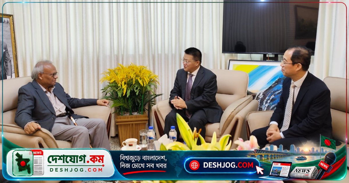 চীনা রাষ্ট্রদূতের সাক্ষাৎ: বিএনপি ভারপ্রাপ্ত মহাসচিবের সঙ্গে আলোচনা চীন-বাংলাদেশ সম্পর্কের ভবিষ্যৎ নিয়ে
