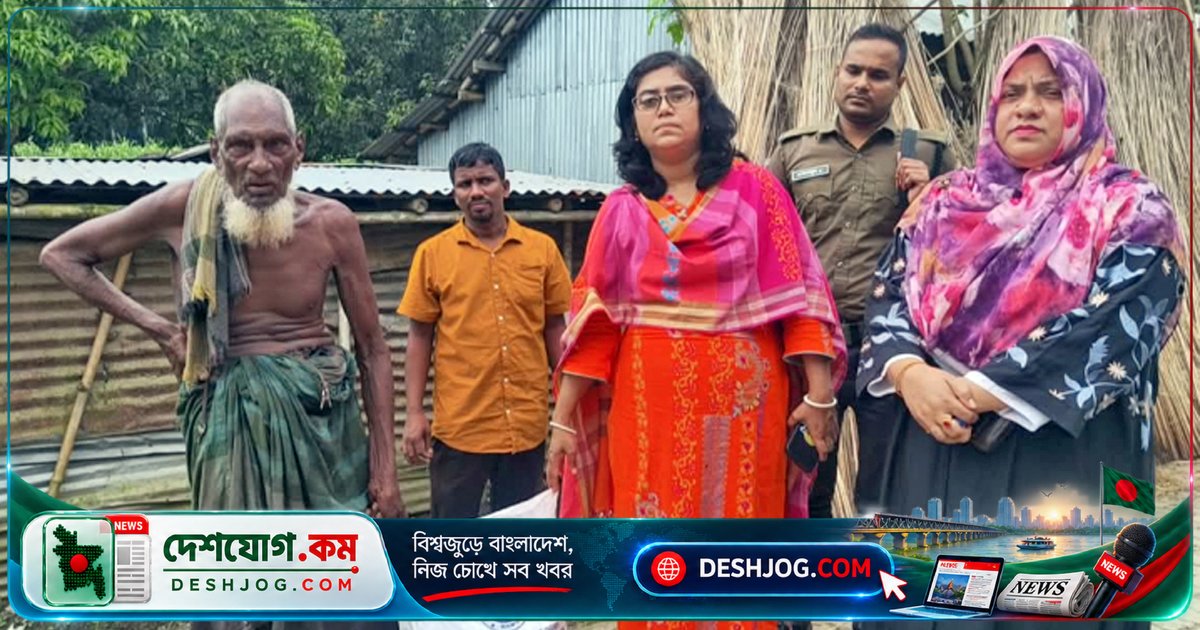 চুয়াডাঙ্গায় নয়া দিগন্তের প্রতিবেদনের পর আব্দুল বারীকে খাদ্যসহায়তা দিয়ে এগিয়ে এল প্রশাসন
