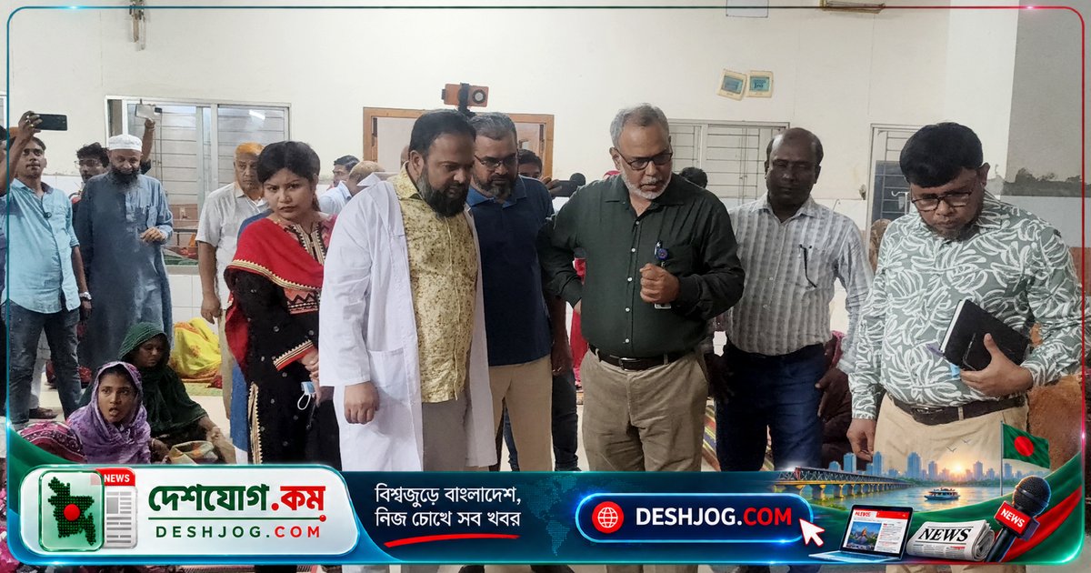 চুয়াডাঙ্গা হাসপাতালে এডিজির তদারকিতে তত্ত্বাবধায়ককে বললেন: ‘আপনার কাজগুলো অপরাধের সমান’